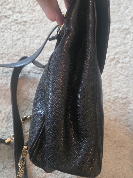Chanel Caviar CC Backpack Black